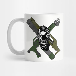 Aliens - Skull and Cross Guns Mug